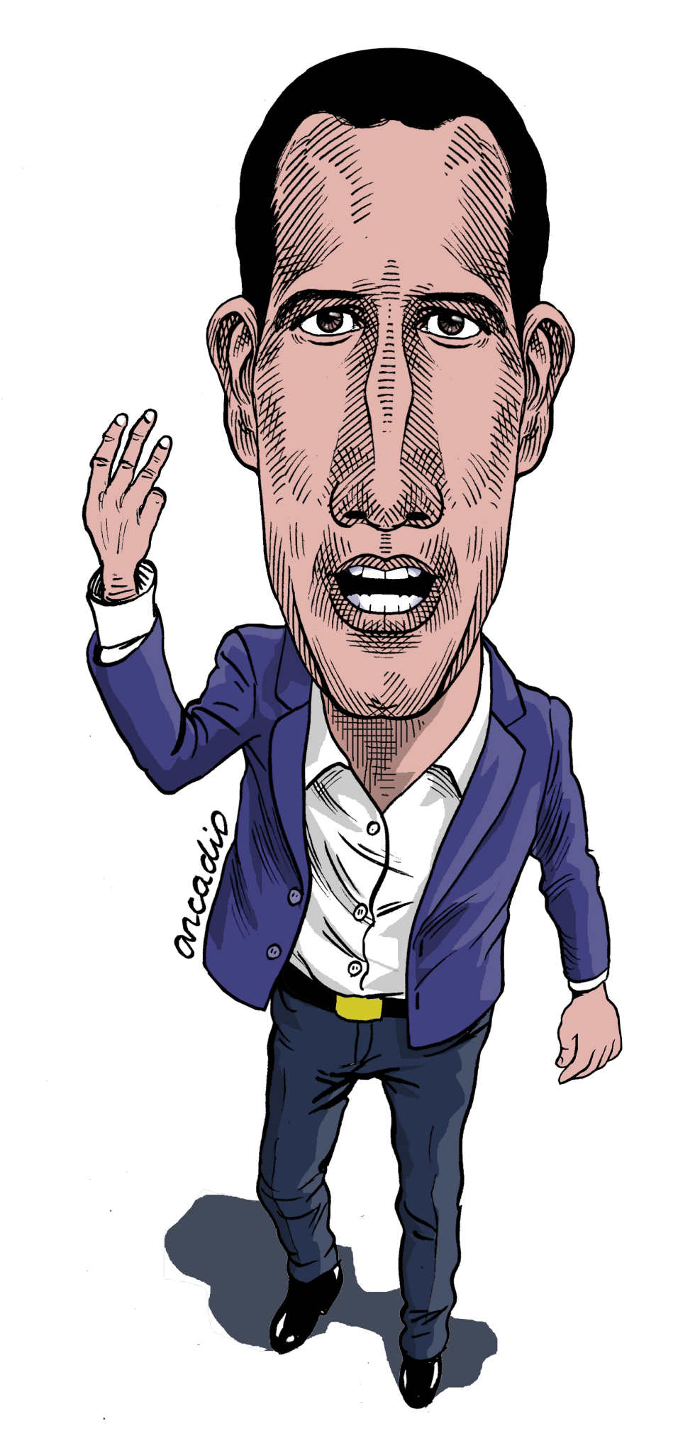  JUAN GUAIDó VENEZUELA by Arcadio Esquivel