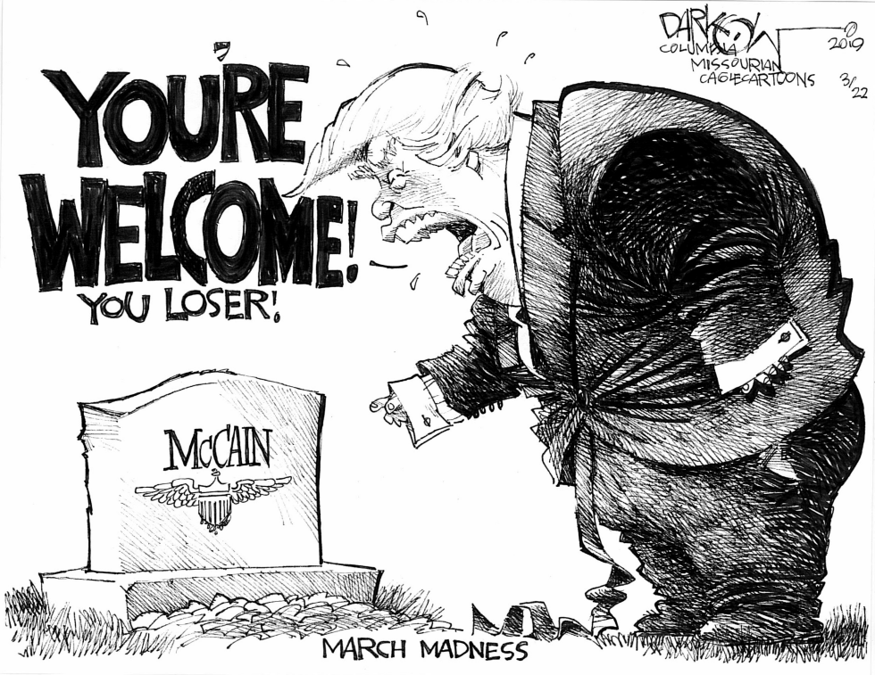 Trump obsession with McCain
