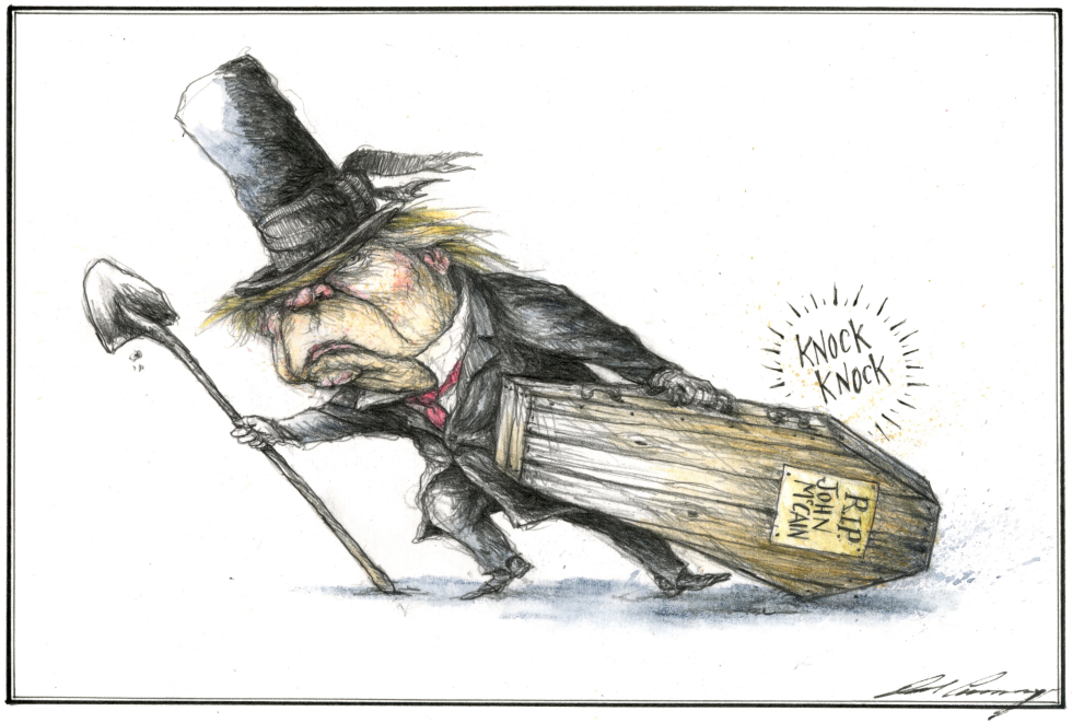 Donald Trump haunted by John McCain