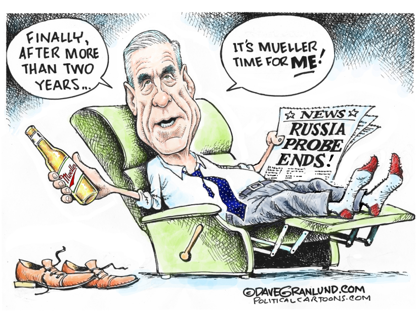 Mueller Russia probe ends