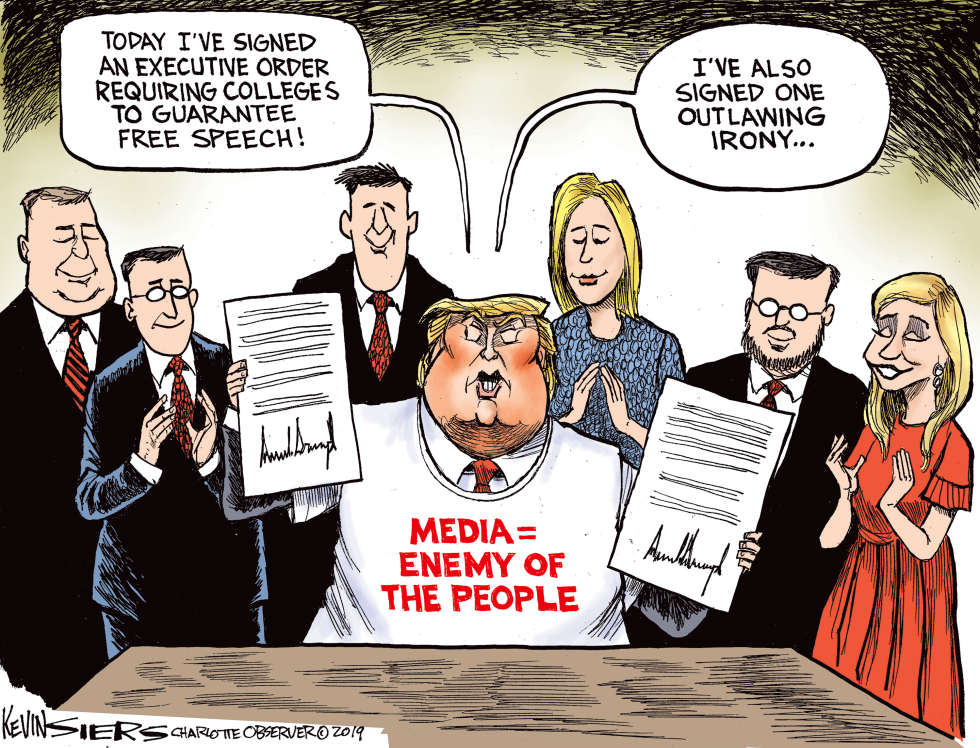 Trump and College Free Speech