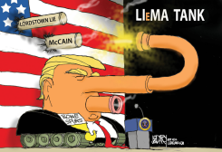 TRUMP MCCAIN ATTACK by Jeff Darcy