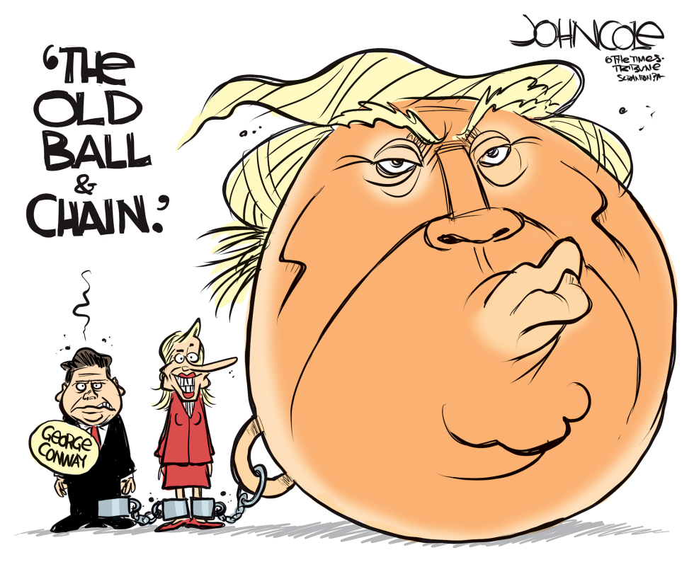 CONWAYS AND TRUMP by John Cole