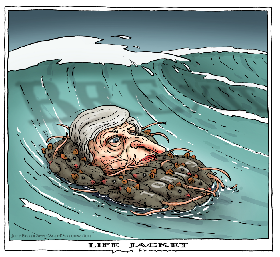 Theresa May Life Jacket