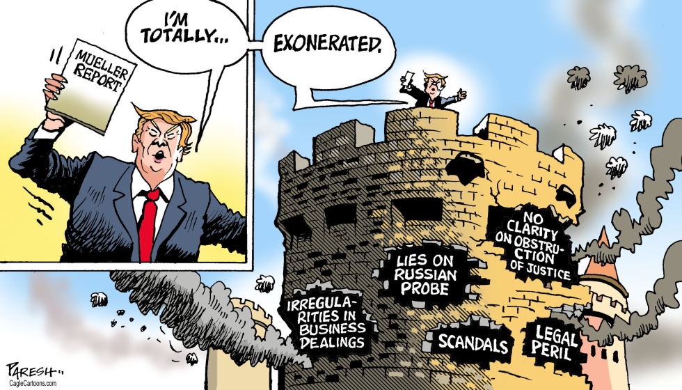 TRUMP AND MUELLER REPORT by Paresh Nath