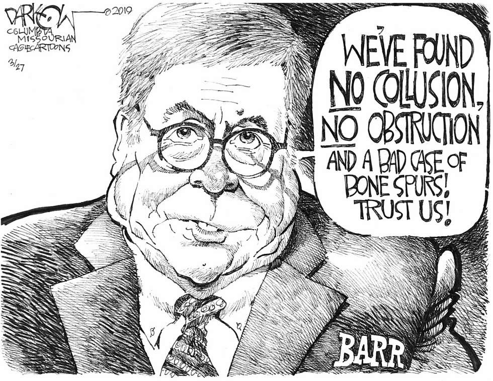  THE BARR REPORT by John Darkow