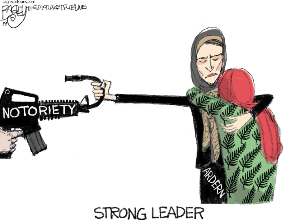  JACINDA ARDERN by Pat Bagley