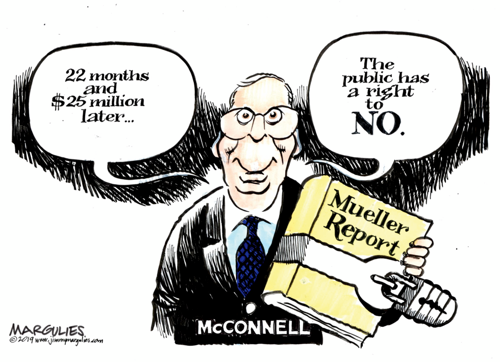 McConnell Blocks Release of Mueller Report