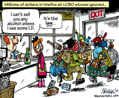 BOOZE THEFTS by Steve Nease
