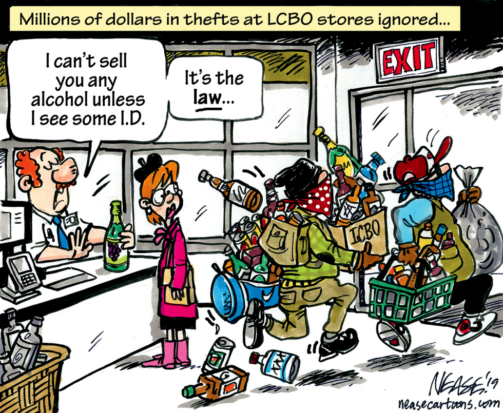 Booze Thefts