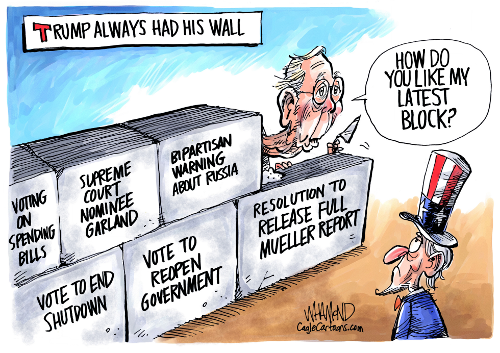 McConnell and his blocks