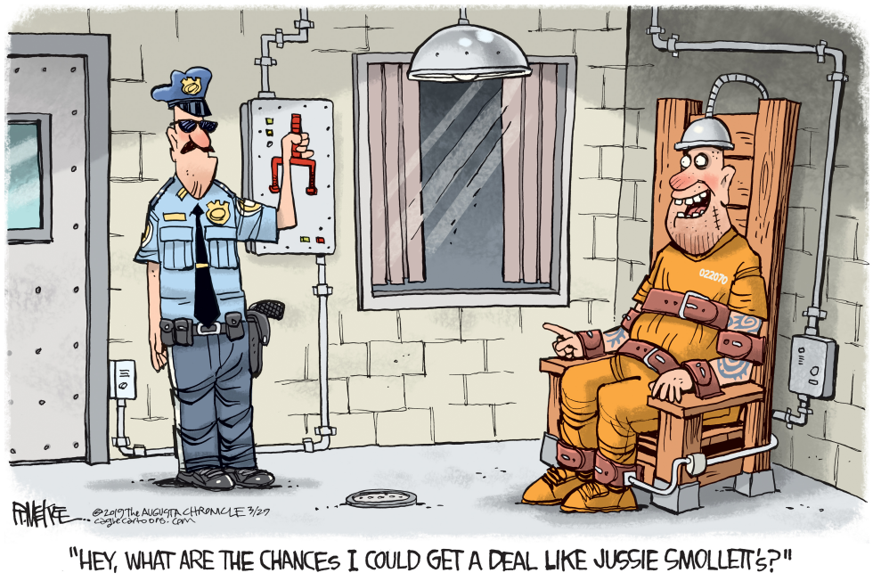  JUSSIE SMOLLETT DEAL by Rick McKee