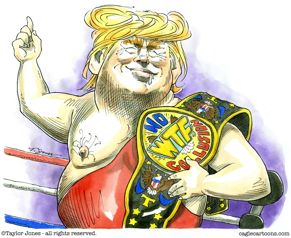  TRIUMPHANT TRUMP by Taylor Jones