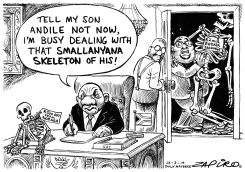 SMALLANYANA SKELETON by Zapiro