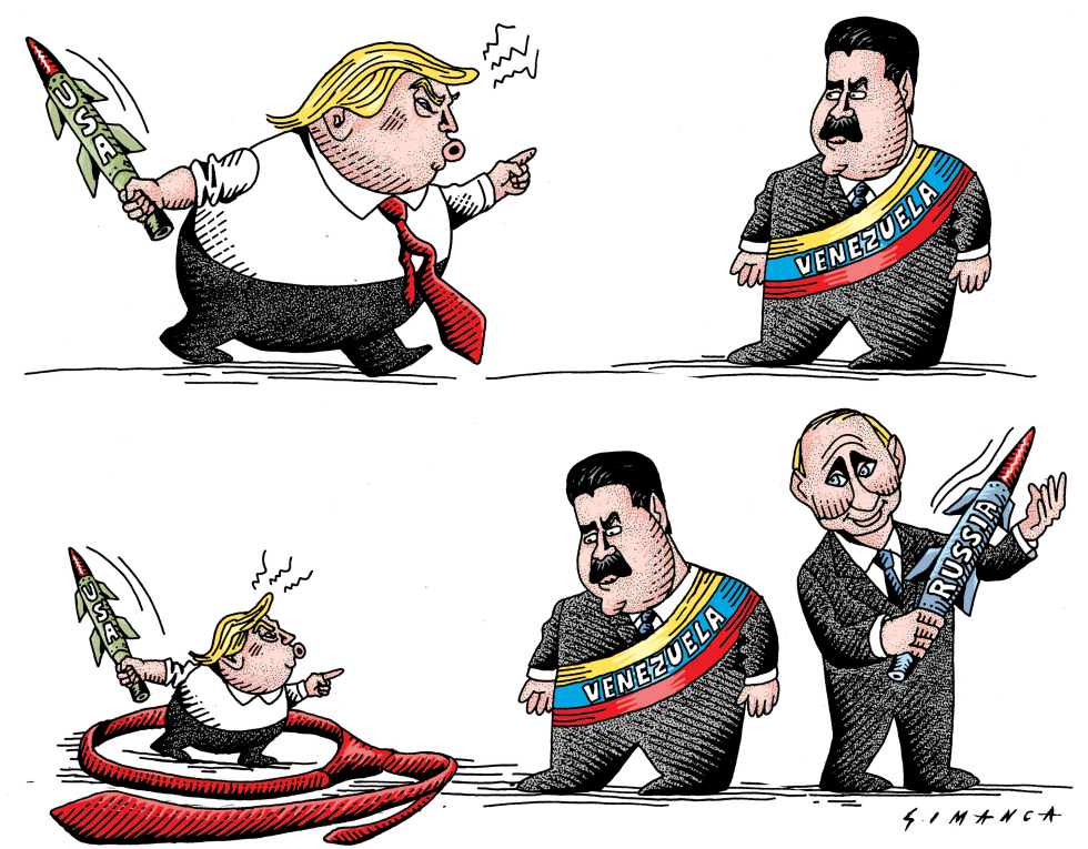 Trump, Maduro and Putin