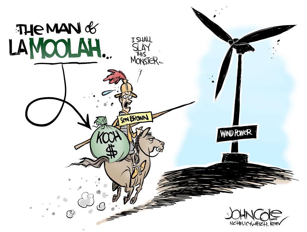 LOCAL NC Harry Brown and wind power