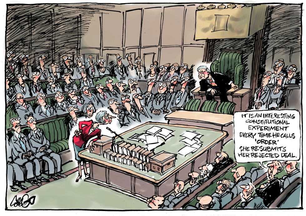 Theresa May Brexit Parliament Persistence