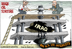 IRAQI OIL TORTURE by Monte Wolverton