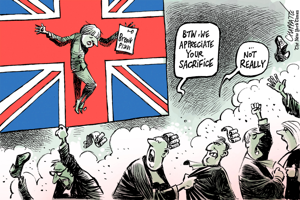 Theresa May vows to stand down