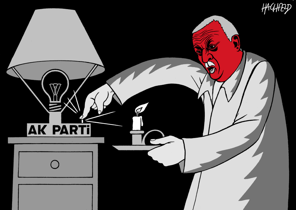 Lesser light for AK party