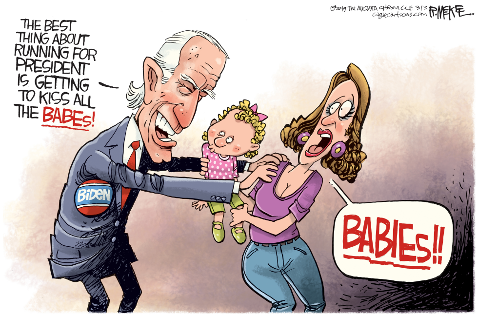 Biden Kissing Babes