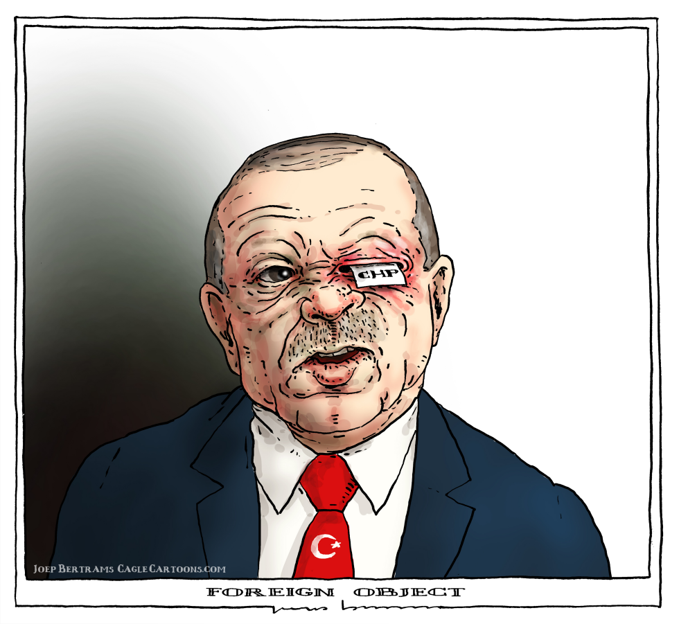  ERDOGAN TURKEY -FOREIGN OBJECT by Joep Bertrams