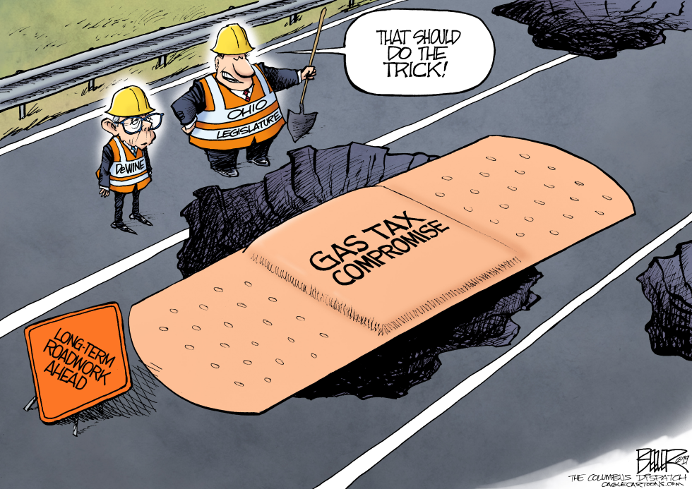  LOCAL OH GAS TAX COMPROMISE by Nate Beeler