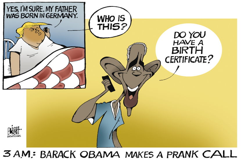 OBAMA BIRTHPLACE PRANK CALL