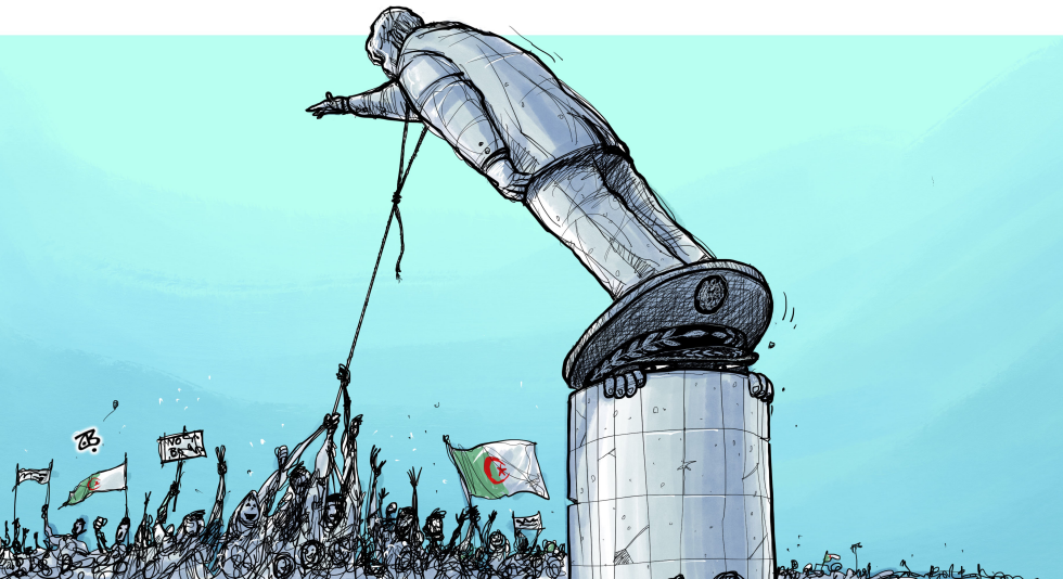  BOUTEFLIKA IS GONE by Emad Hajjaj