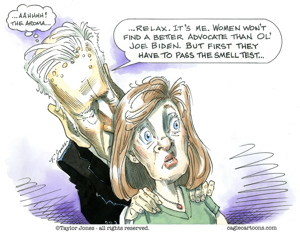 Biden takes a deep breath