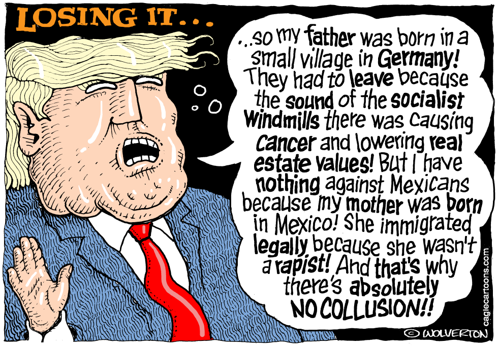 Trump Losing It
