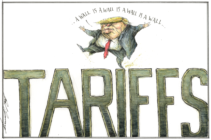 Trumps Tariff Wall