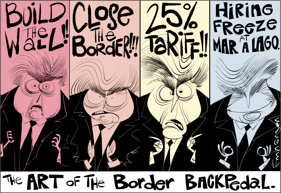 Border Backpedal