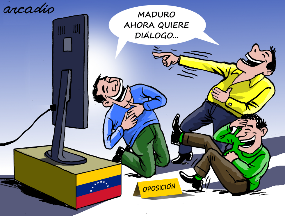 Ahora maduro quiere diálogo