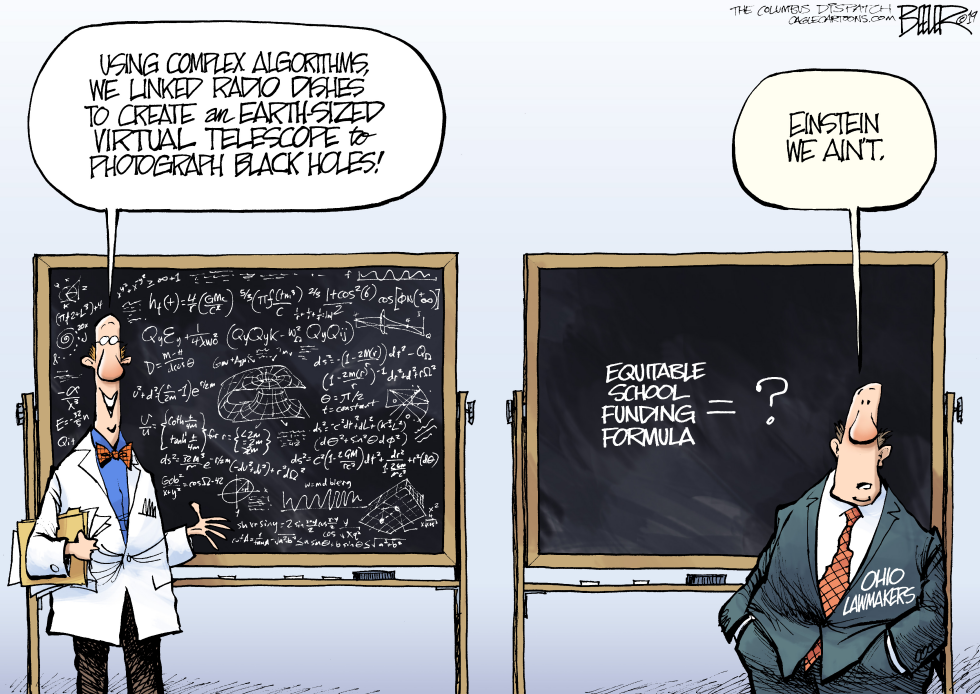  LOCAL OH SCHOOL FUNDING FORMULA by Nate Beeler