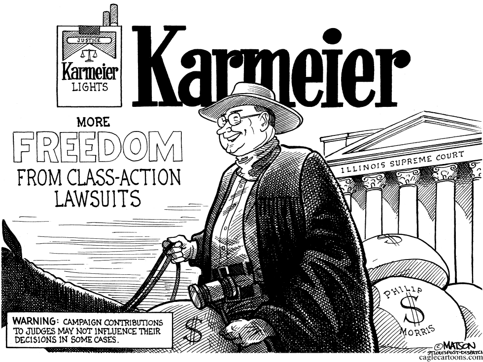 Justice Karmeier Sponsored By Philip Morris