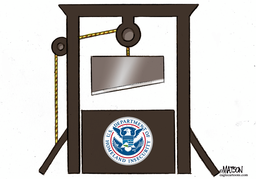 Firings at Department of Homeland Insecurity