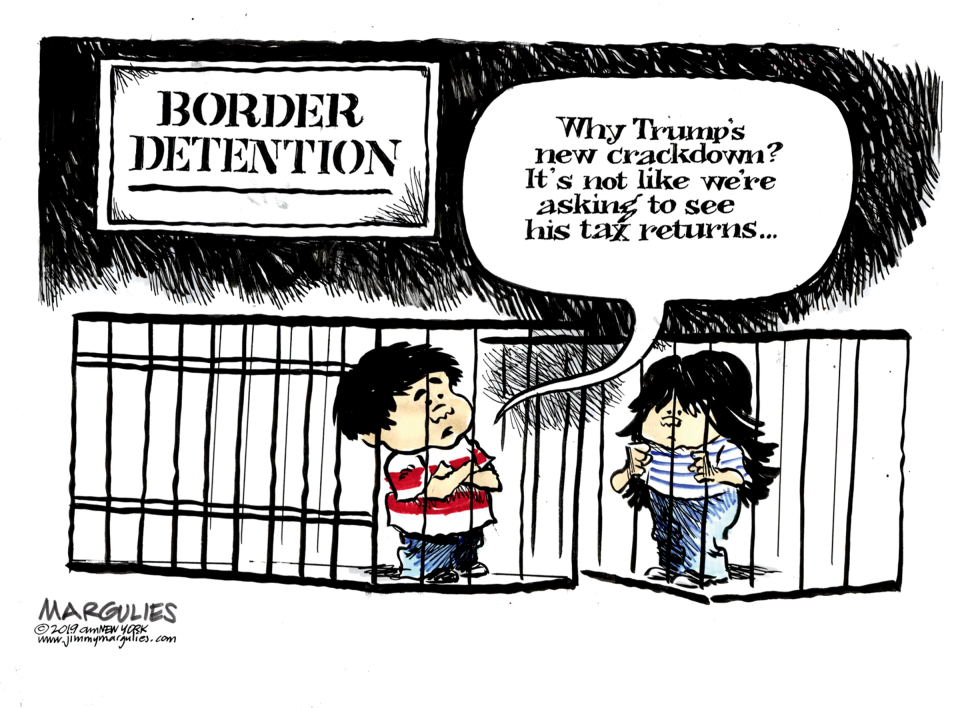 TRUMP BORDER CRACKDOWN by Jimmy Margulies