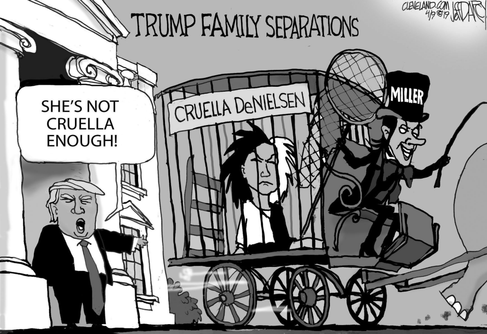 Trump Miller oust Nielsen
