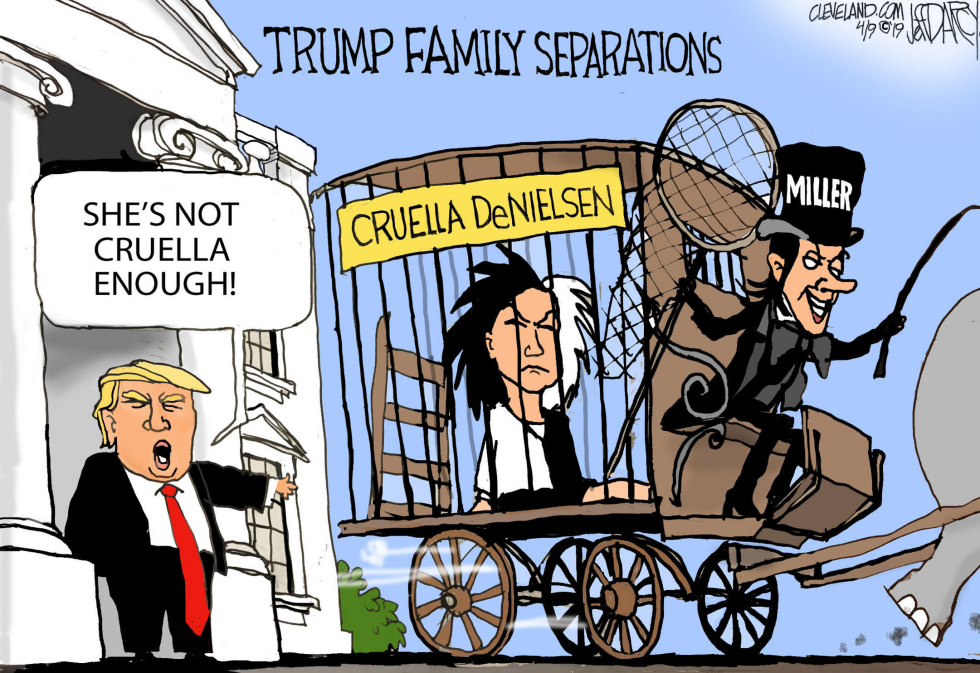 Trump, Miller oust Nielsen