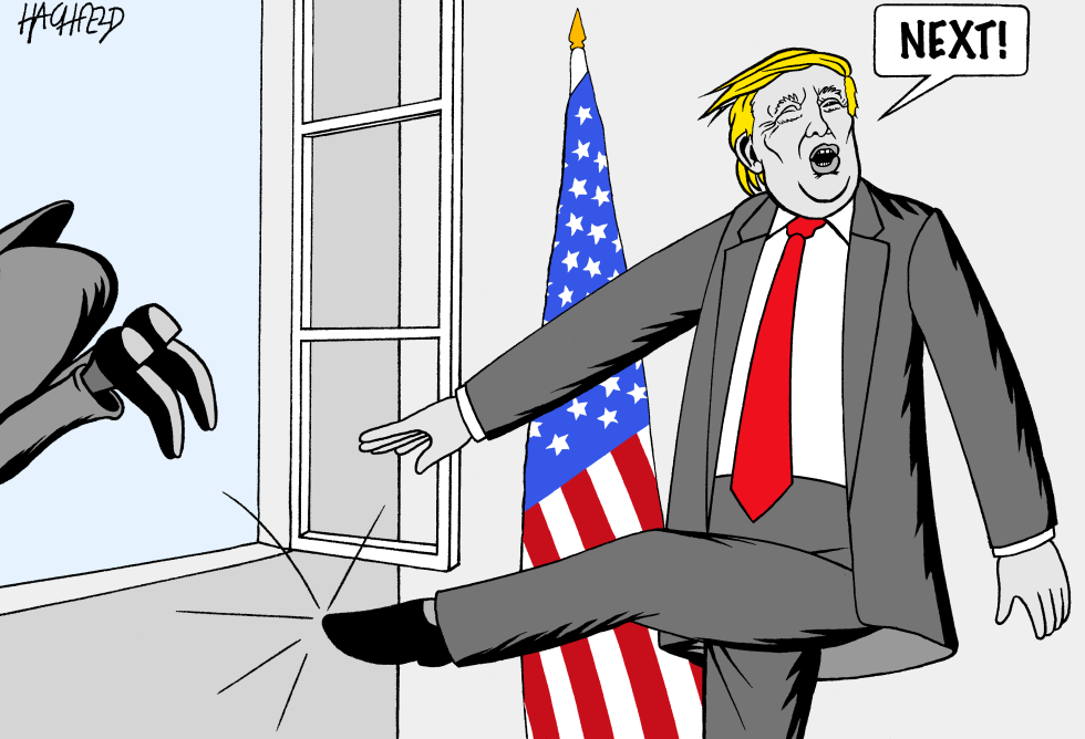 Trump hires and fires