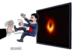 PROBANDO EL AGUJERO NEGRO DESCUBIERTO by Arcadio Esquivel