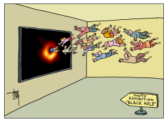 BLACK HOLE PHOTO by Arend Van Dam