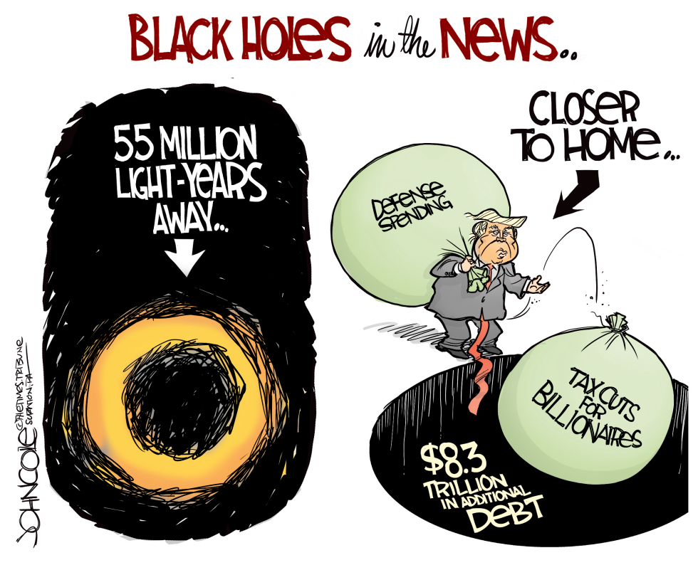 Black holes in the news