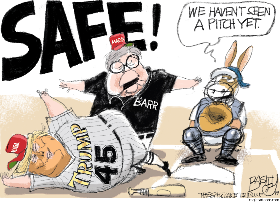 THE OLD BARR GAME by Pat Bagley
