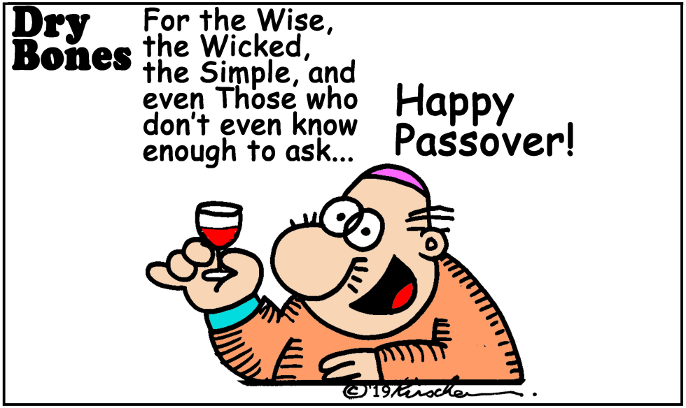  HAPPY PASSOVER by Yaakov Kirschen