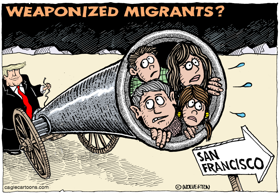  WEAPONIZED MIGRANTS by Wolverton