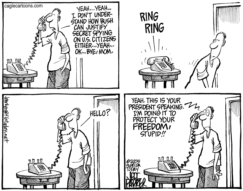 Spying on You to Keep You Free