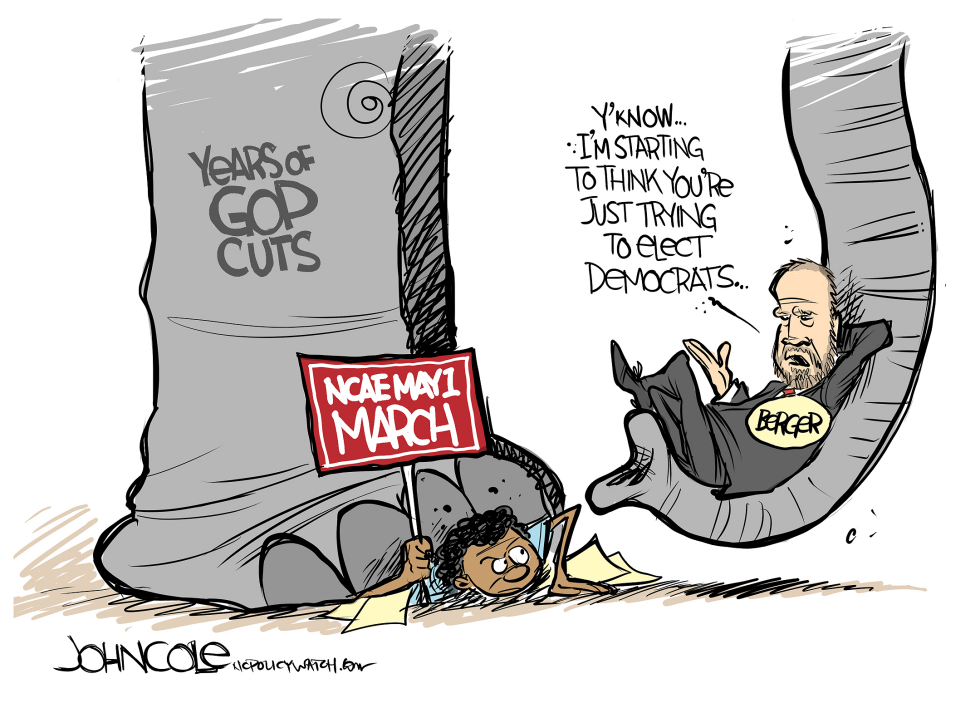 LOCAL NC Berger and NCAE strike