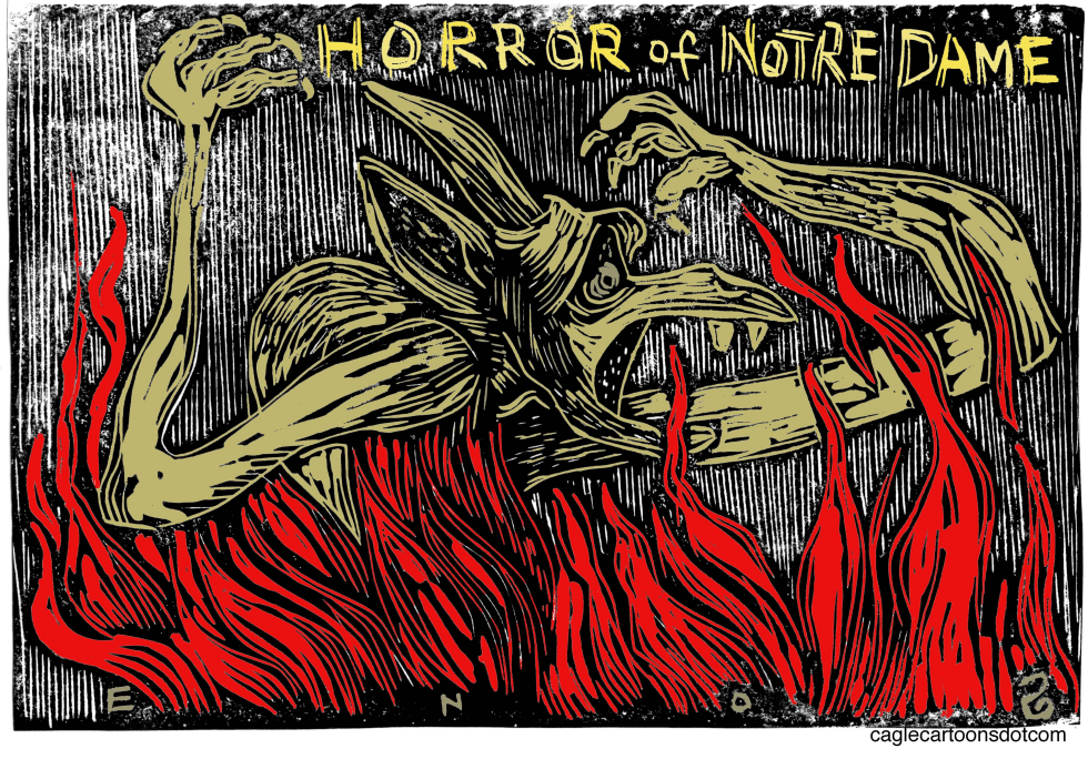  HORROR OF NOTRE DAME by Randall Enos